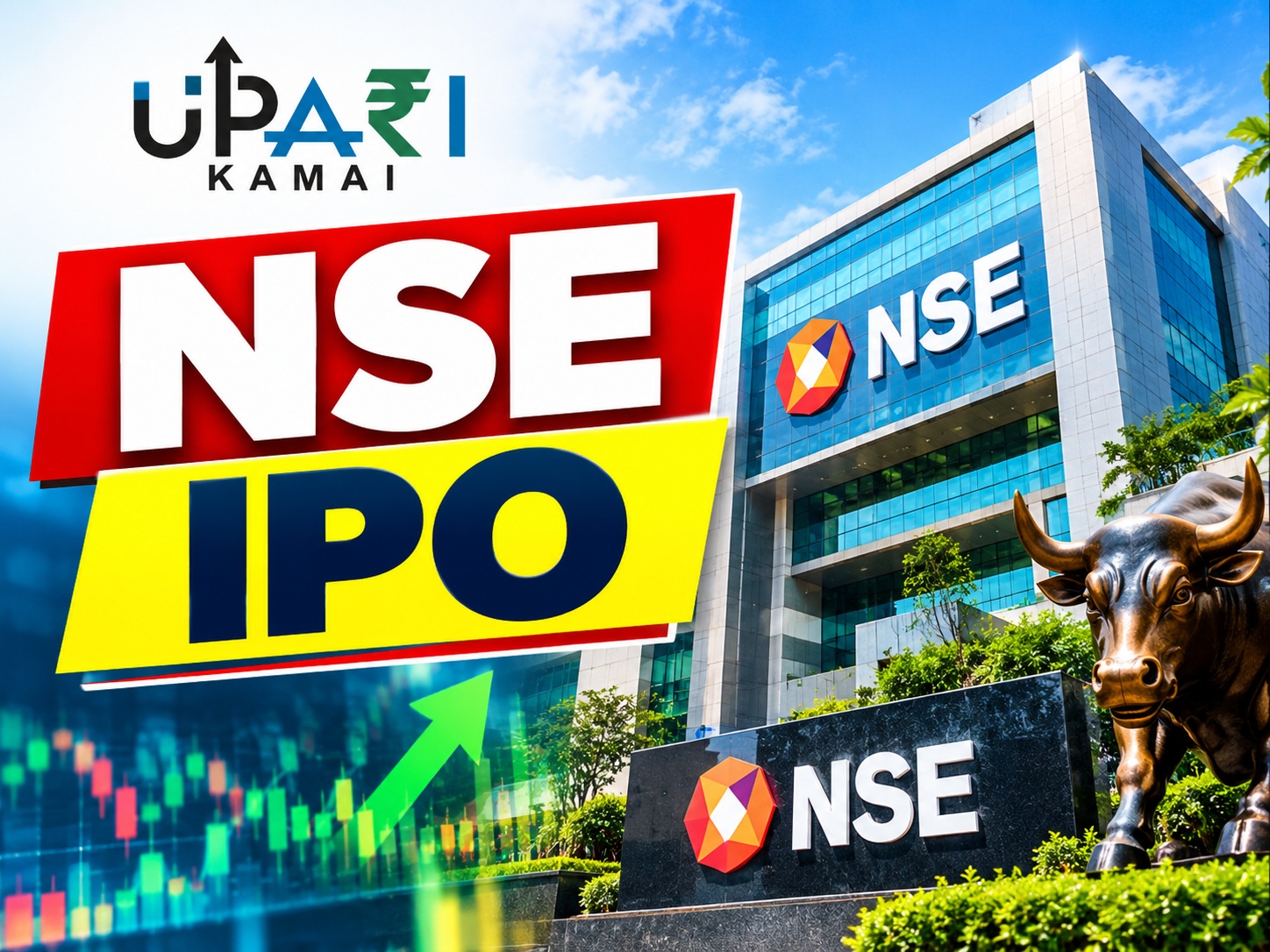 NSE IPO, NSE IPO GMP, NSE IPO full details, NSE IPO opens date, NSE IPO allotment date, NSE IPO listing date, NSE IPO price band, NSE IPO lot size , nse share Face Value, Upari Kamai,